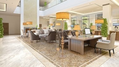 Lüks Chemin Bekleme Salonu Aydınlatma - 444