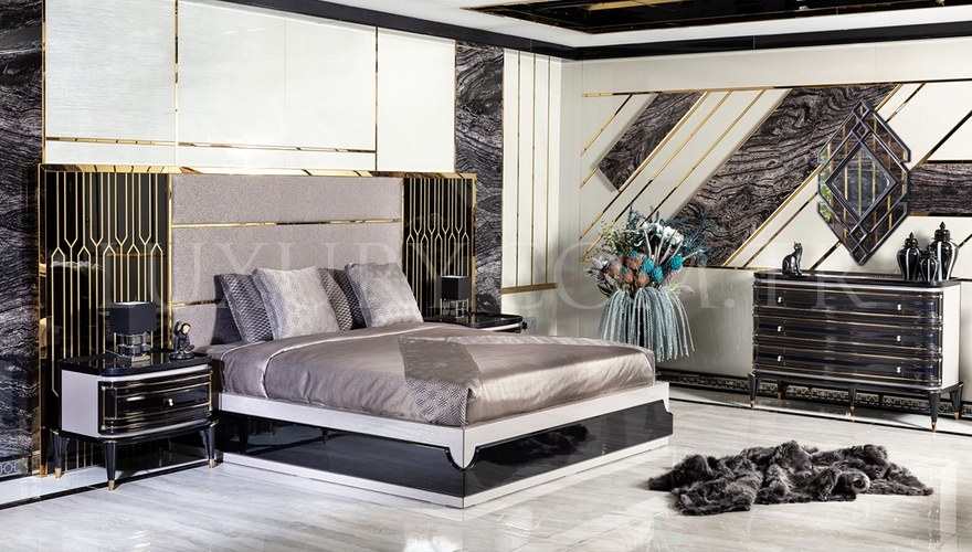 525 - Lüks Diore Metal Yatak Odası