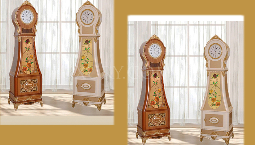 Lüks Dolmabahçe Bronz Saat - 1050