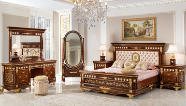 Lüks Dormena Bronz Спальня - 1050