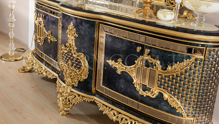 Lüks Dubai Klasik Yemek Odası - 10