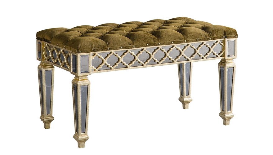 Lüks Elfida Зеркалоlı Puf - 824