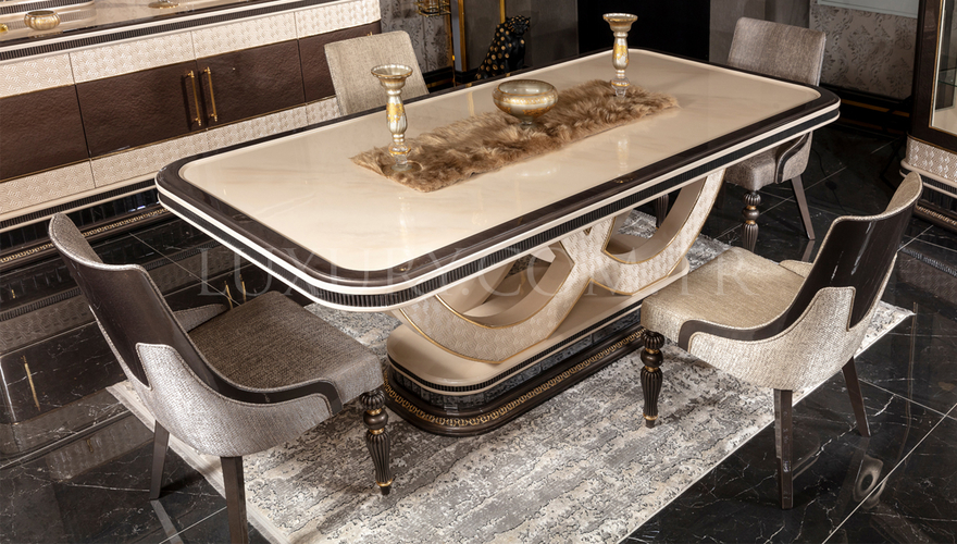 Lüks Elisyum Modern Yemek Odası - 7