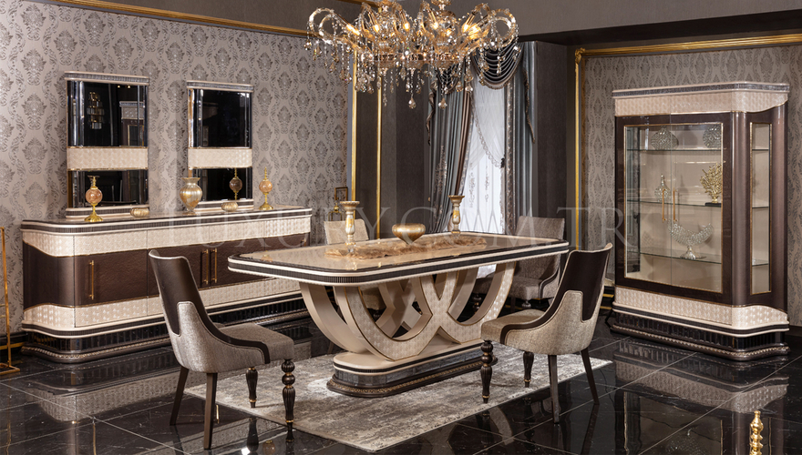 Lüks Elisyum Modern Yemek Odası - 1124
