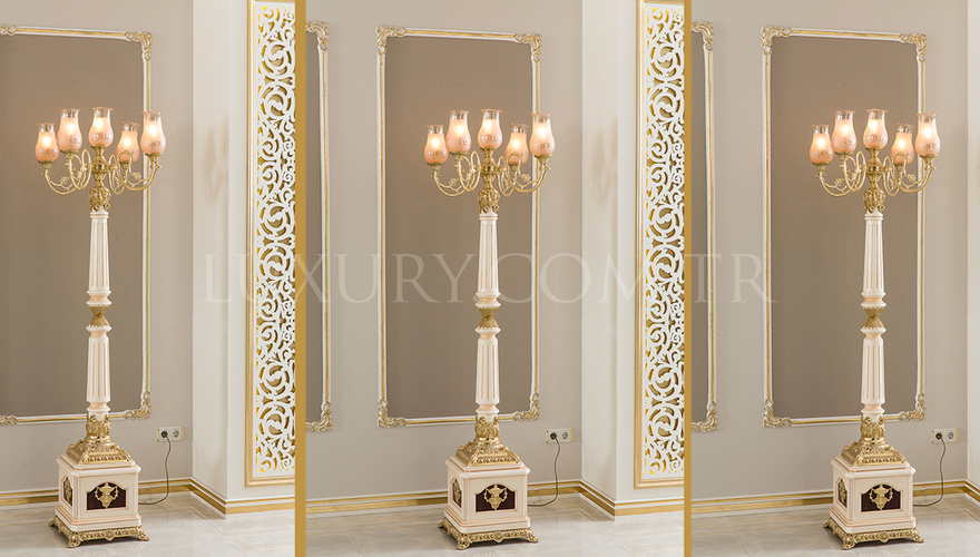 Lüks Elit Ayaklı Bronz Avize - 1050