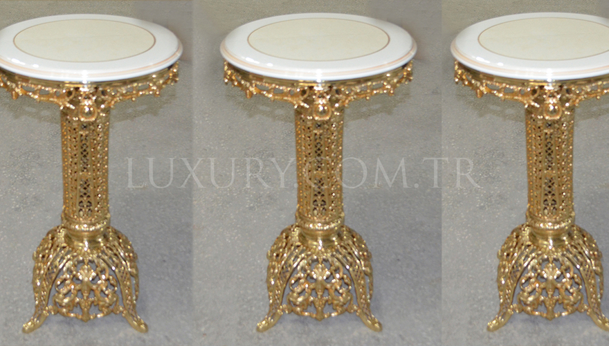 Lüks Elit Bronz Etajer - 1050