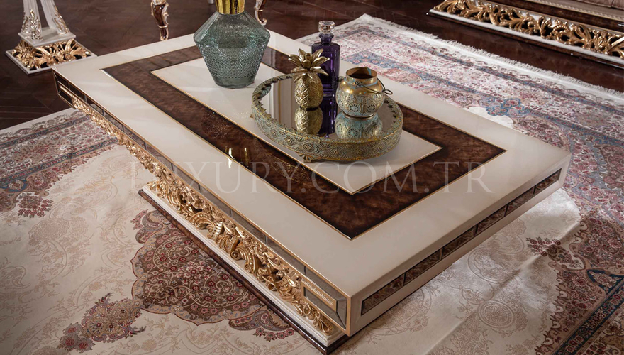 Lüks Eritre Bronz Классическая Комплект Дивана - 6
