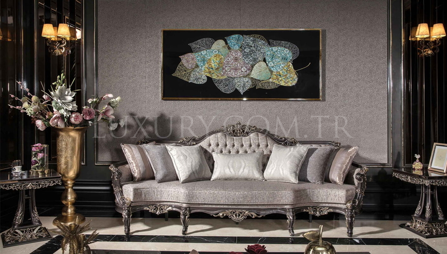 Lüks Eritre Chester Klasik Koltuk Takımı - 4