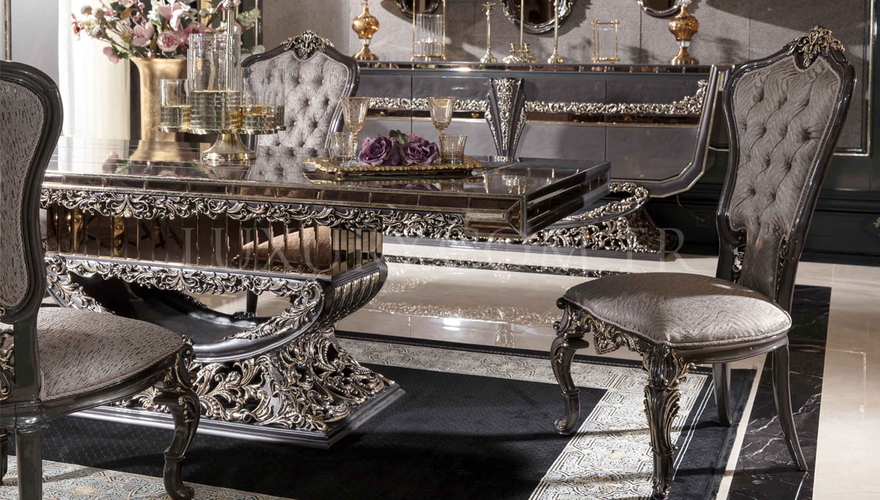 Lüks Eritre Chester Классическая Гостиная - 7