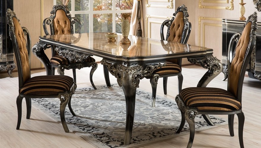 Lüks Esante Klasik Yemek Odası - 2