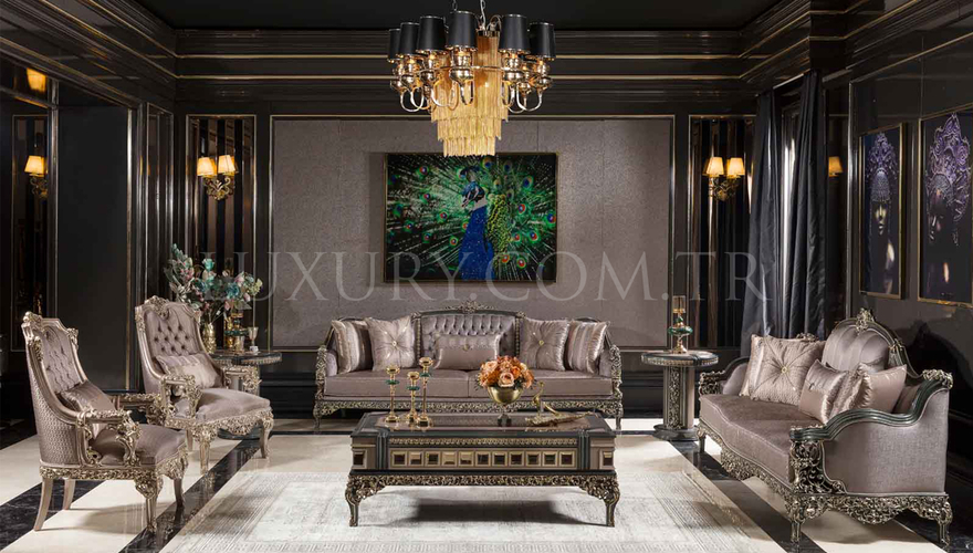 Lüks Esterosa Klasik Koltuk Takımı - 1128