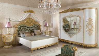Lüks Fazilet Klasik Yatak Odası - Thumbnail