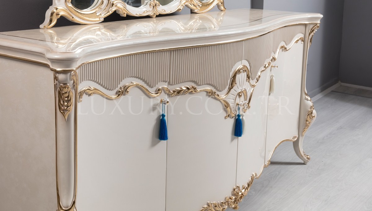 Lüks Fenomen Klasik Yemek Odası - 7