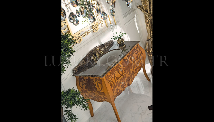 Lüks Fioras Klasik Мебель для ванной комнаты Takımı - 2