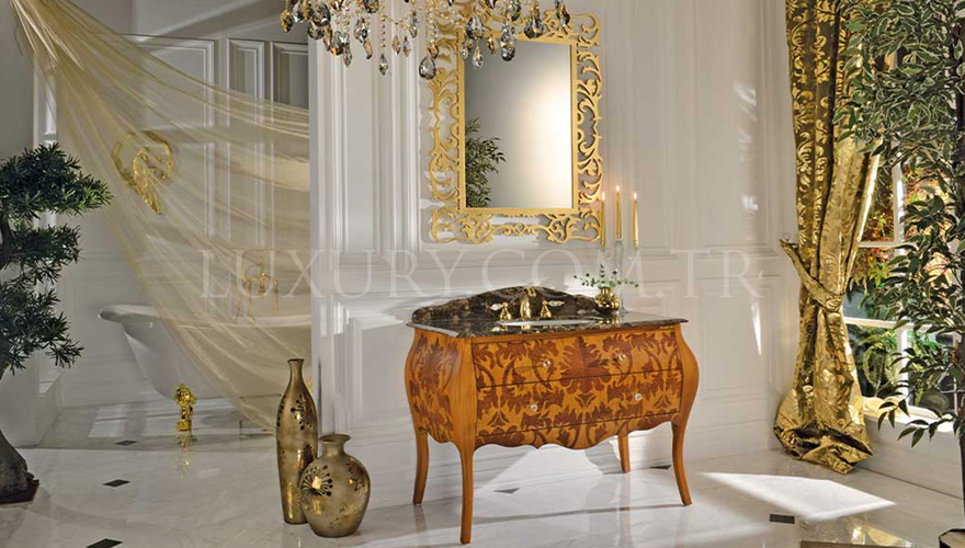 Lüks Fioras Klasik Мебель для ванной комнаты Takımı - 1