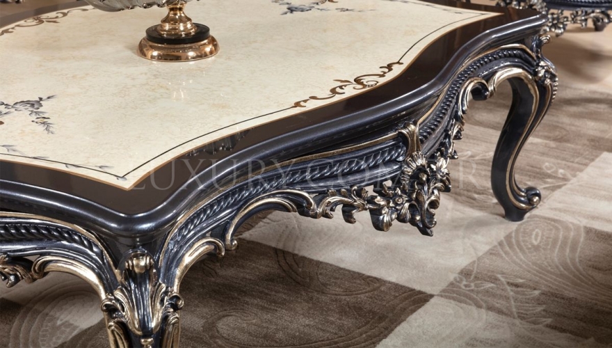 Lüks Gazel Classic Sofa Set - 15