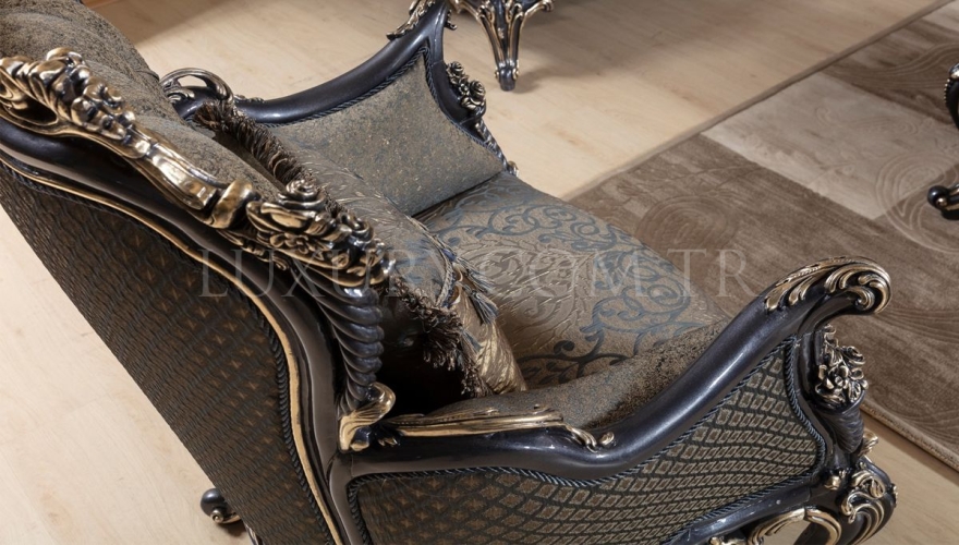 Lüks Gazel Classic Sofa Set - 10