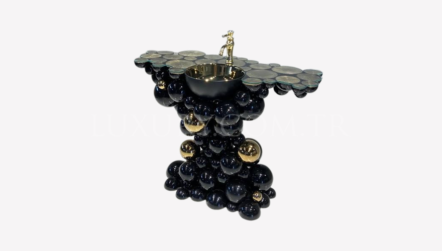 Lüks Glora Titanyum Banyo Lavabosu - 10