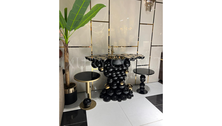 Lüks Glora Titanyum Banyo Lavabosu - 2