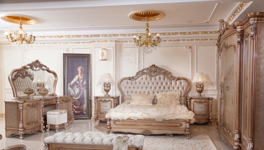 Lüks Hansoy Klasik Yatak Odası - 4