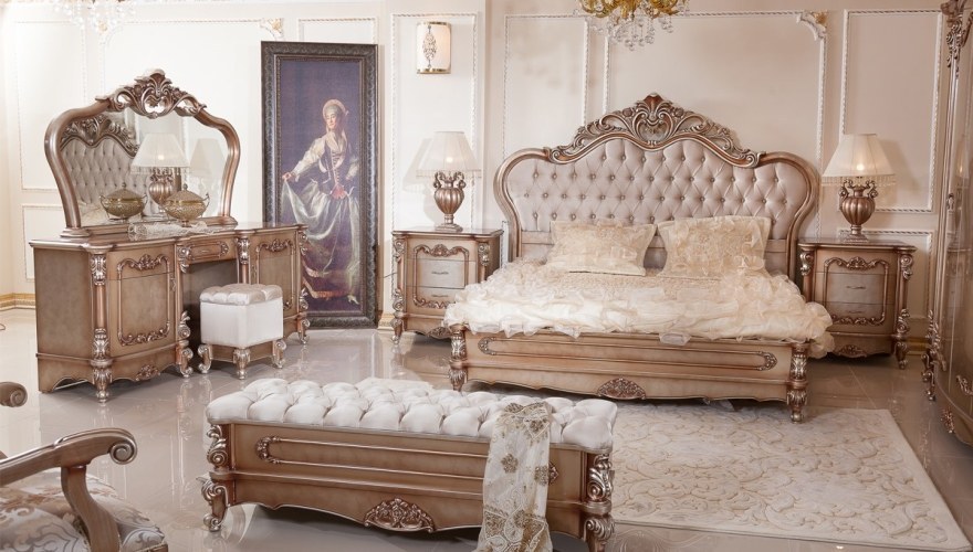Lüks Hansoy Klasik Yatak Odası - 5