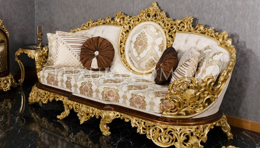 Lüks Hazar Classic Sofa Set - 3