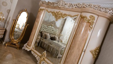 Lüks Hones Klasik Yatak Odası - Thumbnail