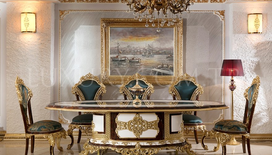 Lüks Hünkar Salle à Manger Classique - 11