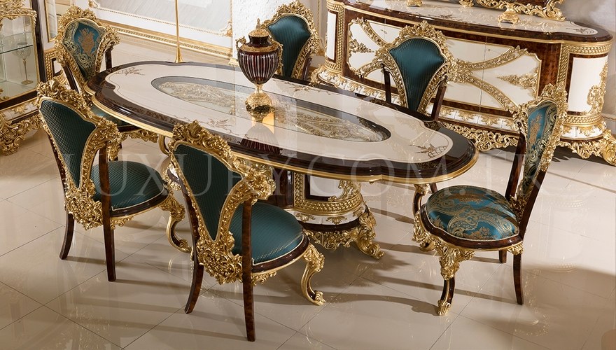 Lüks Hünkar Salle à Manger Classique - 17