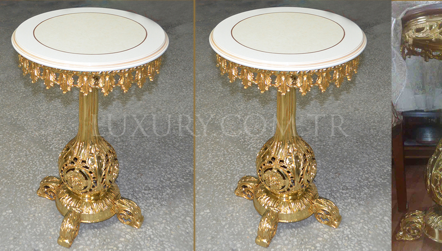 Lüks İmpara Bronz Etajer - 1050