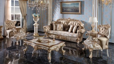 Lüks İmparator Klasik Koltuk Takımı - 1014