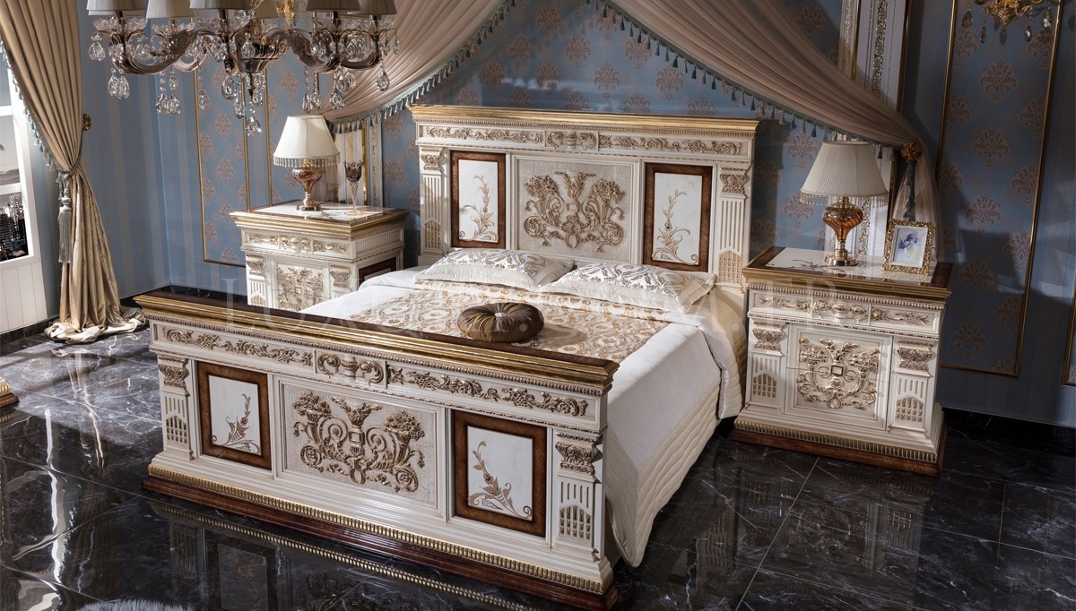 Lüks İmparator Klasik Yatak Odası
