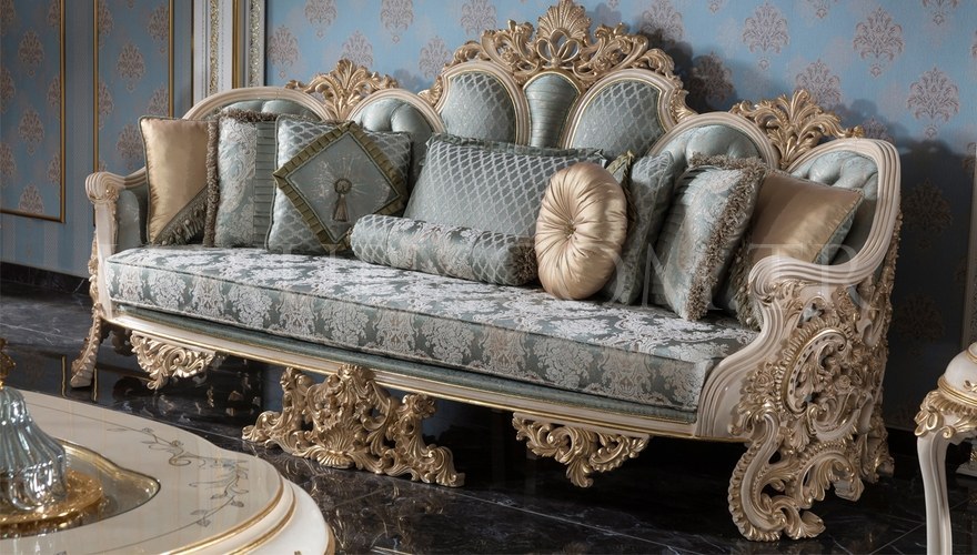 Lüks Karahan Ensemble de canapés classiques - 2