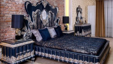 Lüks Kasablanka Klasik Yatak Odası - Thumbnail