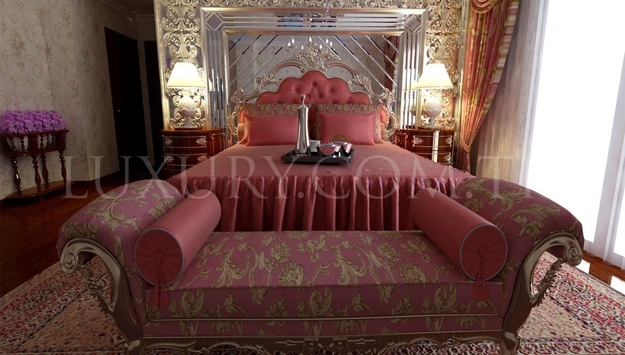 Lüks Kozani Klasik Yatak Odası - 3