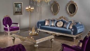 Lüks Kral Art Deco Koltuk Takımı - Thumbnail