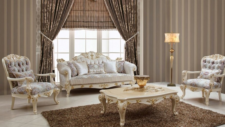 Lüks Kutalp Ensemble de canapé classique - 12