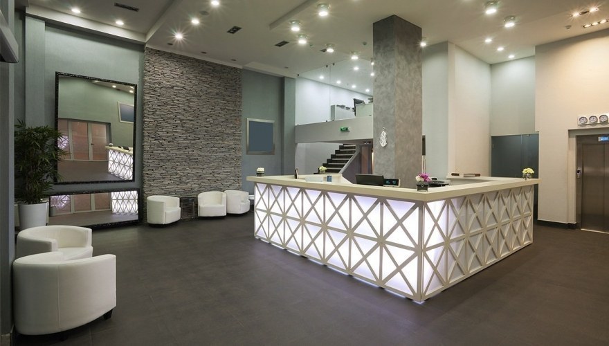 444 - Lüks Laissez Otel Resepsiyon Aydınlatma