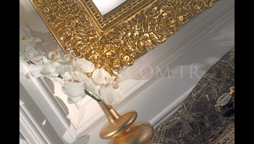 Lüks Laponoz Klasik Мебель для ванной комнаты Takımı - 3