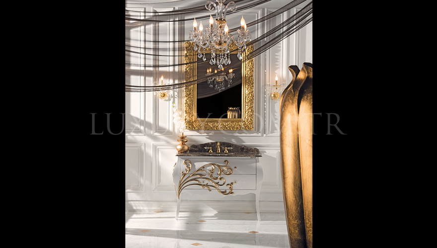 Lüks Laponoz Klasik Мебель для ванной комнаты Takımı - 1015