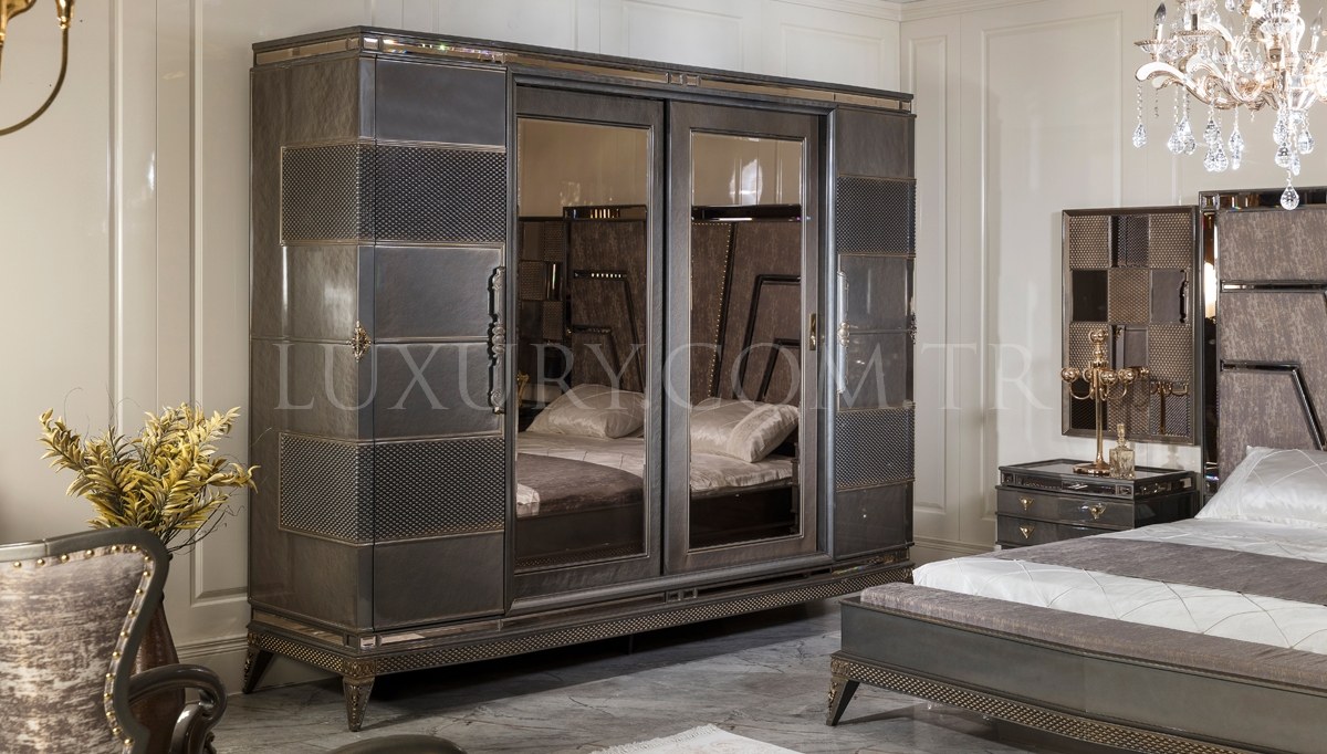 Lüks Lavena Art Deco Yatak Odası - 5