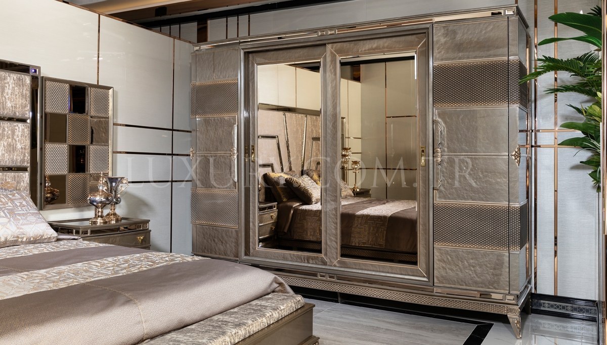 Lüks Lavena Art Deco Yatak Odası - 3