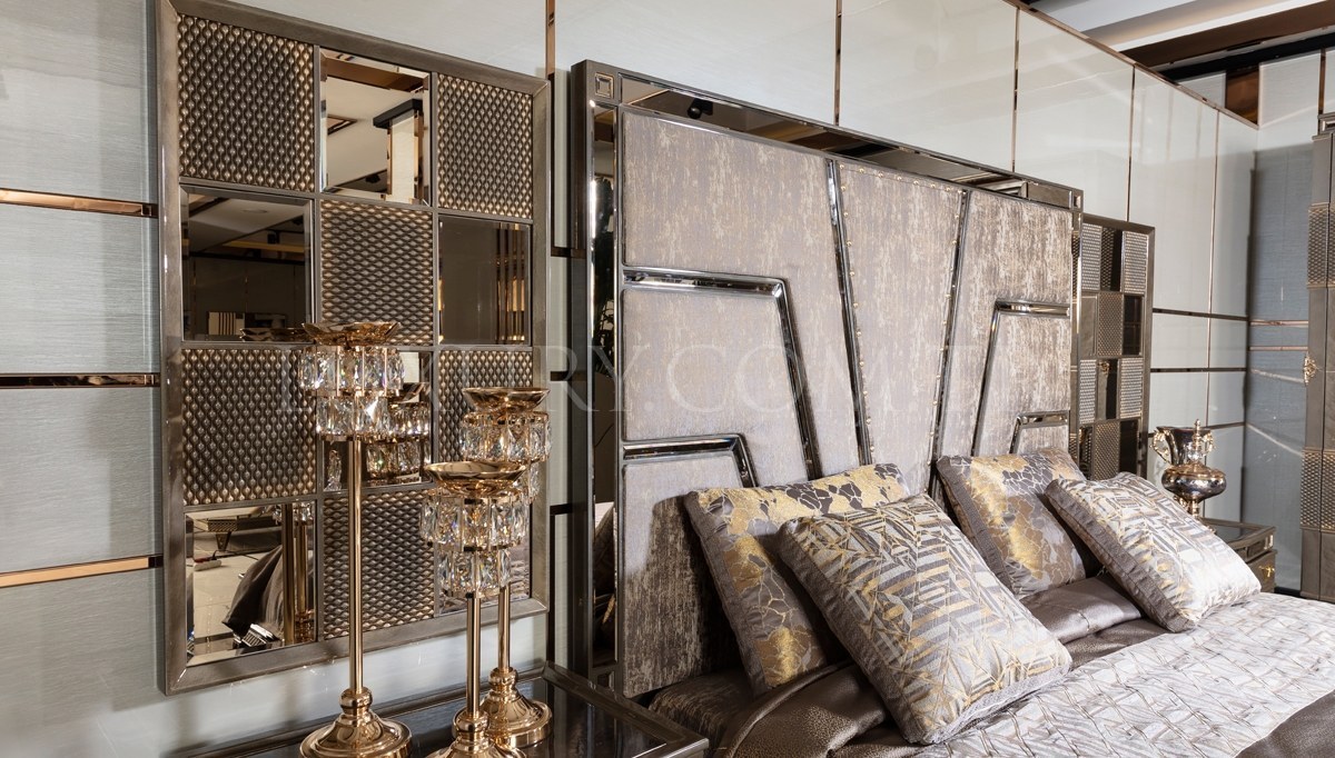 Lüks Lavena Art Deco Yatak Odası - 19