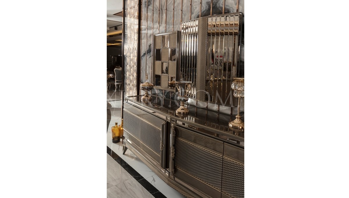 Lüks Lavena Art Deco Yemek Odası - 14