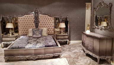 Lüks Leonar Klasik Yatak Odası - Thumbnail