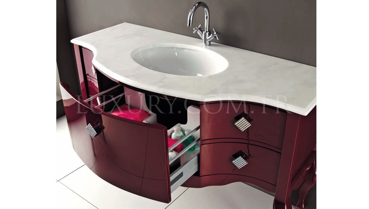 Lüks Livena Klasik Мебель для ванной комнаты Takımı - 2