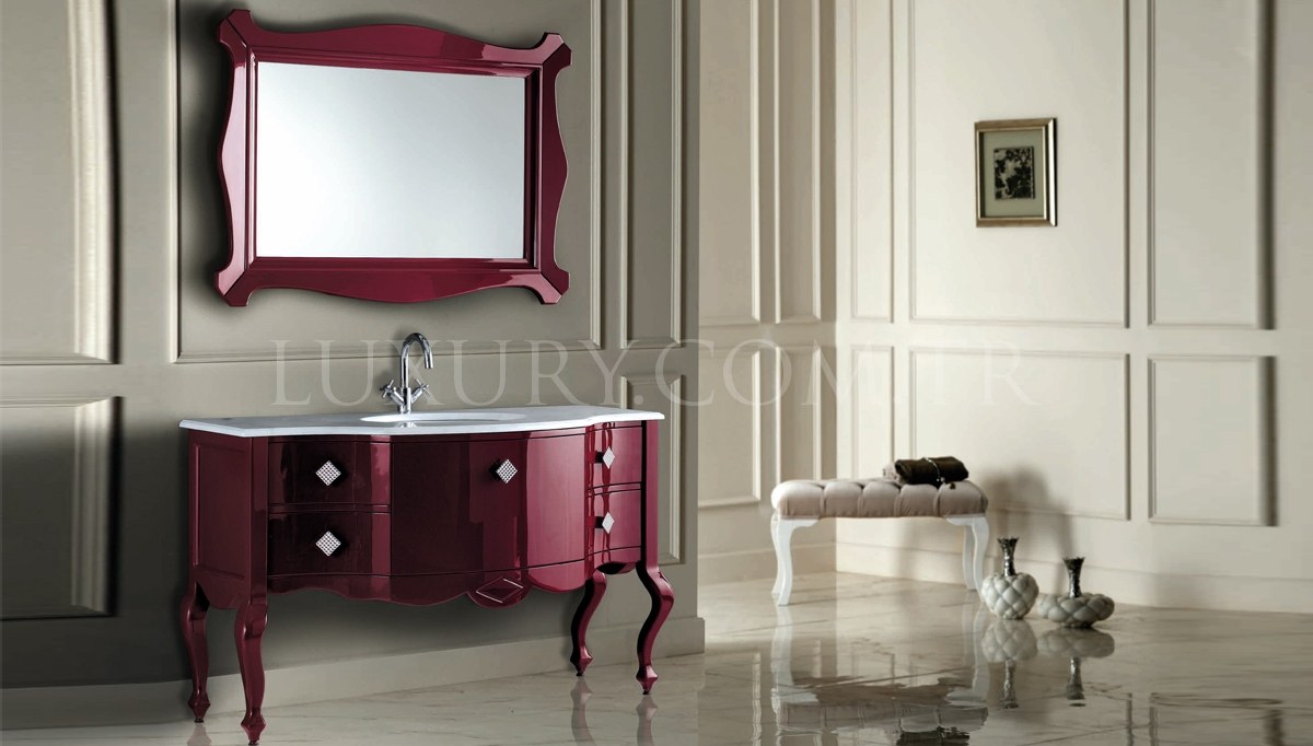 Lüks Livena Klasik Мебель для ванной комнаты Takımı - 1