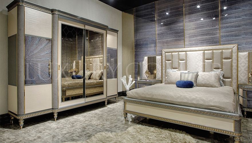 1080 - Lüks Lizbon Luxury Yatak Odası