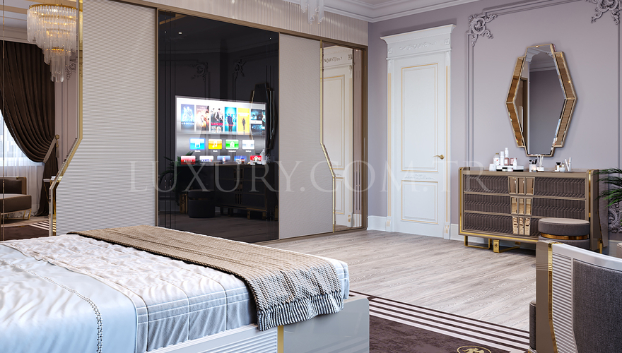 Lüks Loftusa Металлическая Cпальня - 4