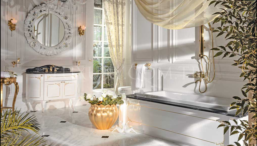 Lüks Lopoz Klasik Banyo Takımı - 1015